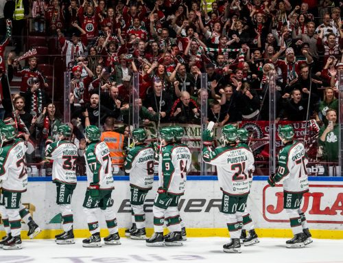 Frölunda värmer i gamla indiantröjan vid Joel Lundqvists hyllning