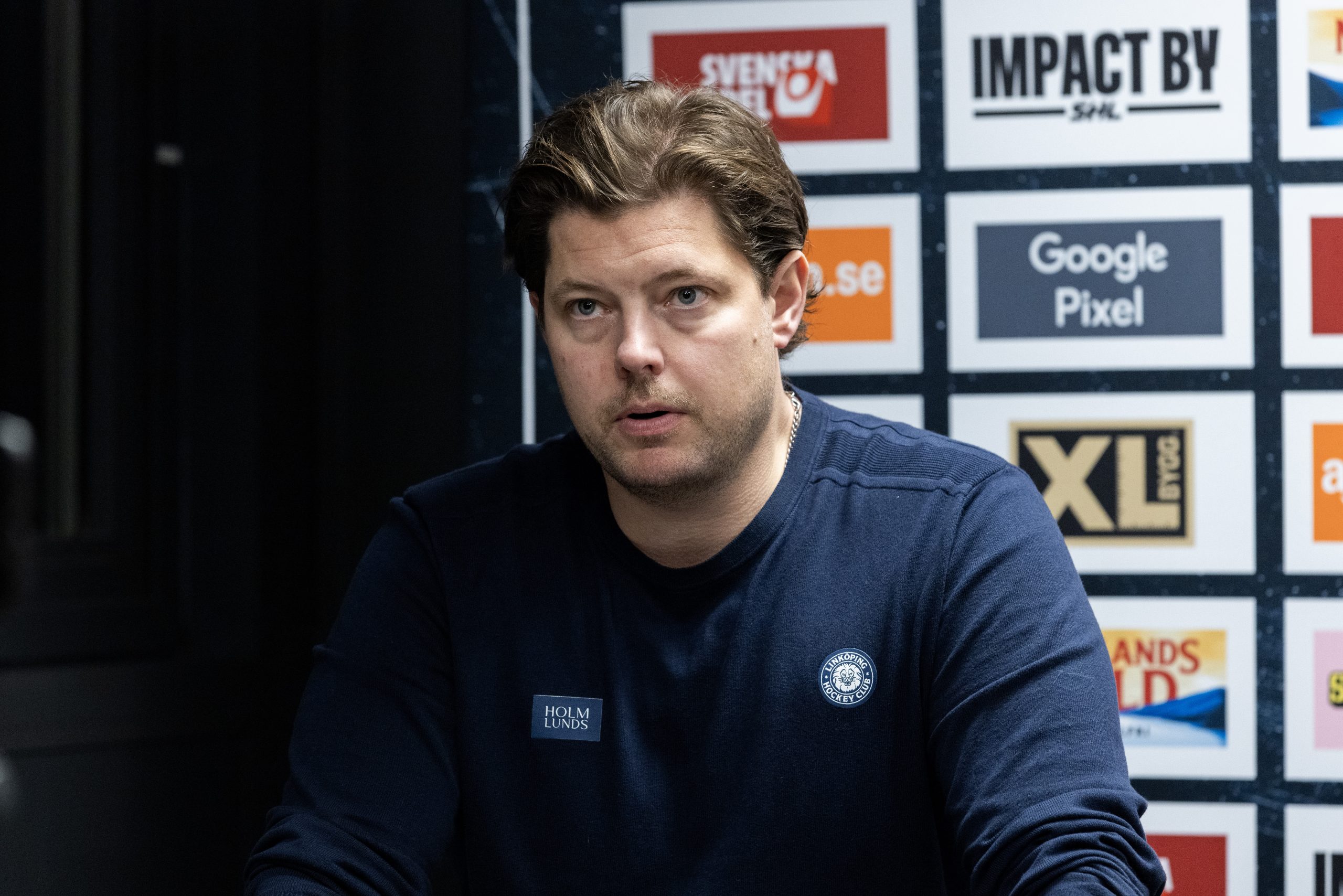 Linköpings assisterande tränare Mattias Zackrisson