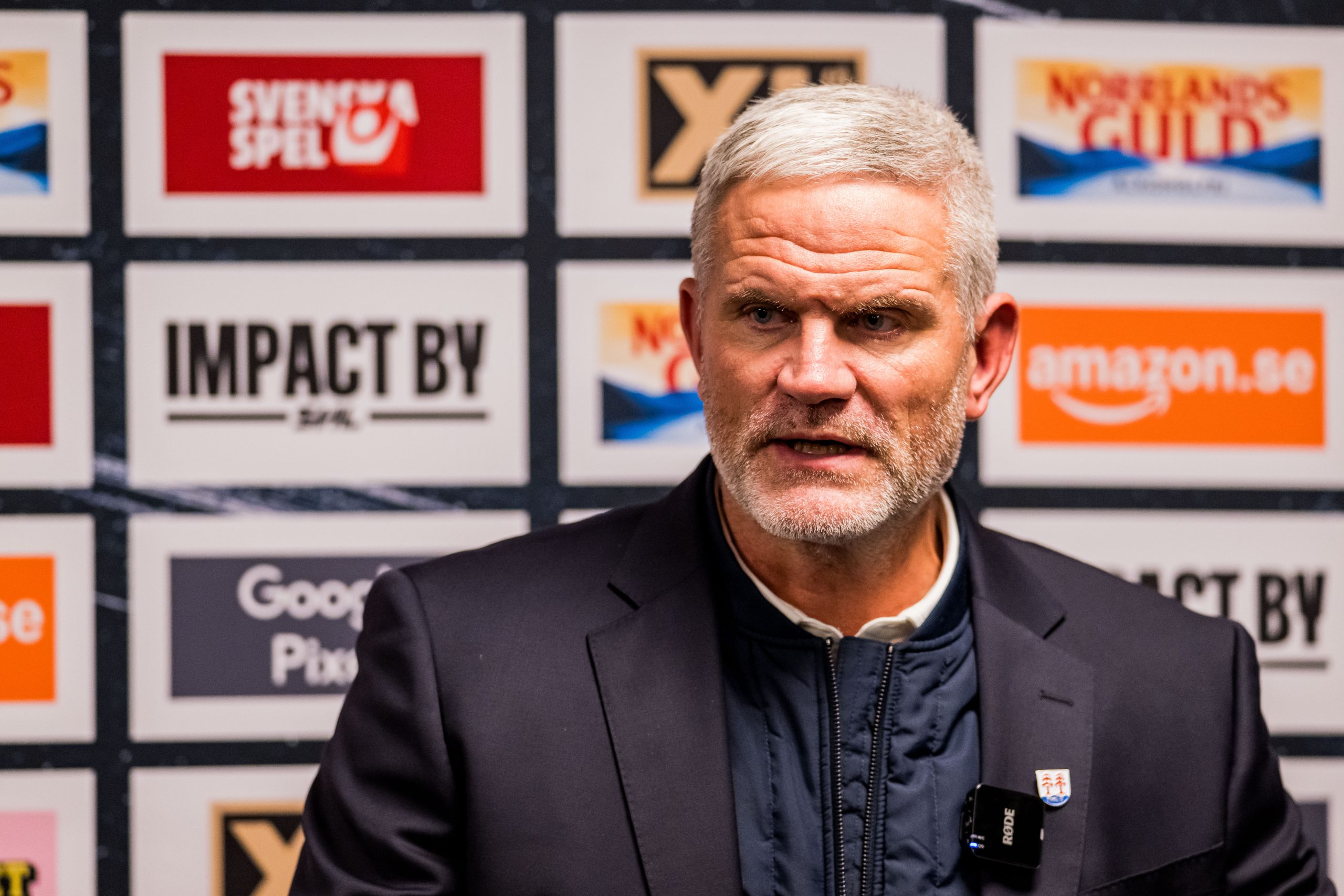 Timrås tränare Mikael Gath