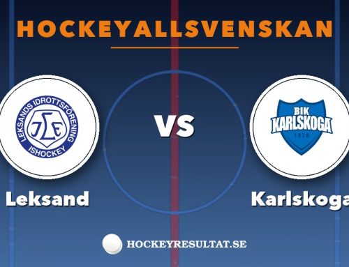 Så ser du Leksand–Karlskoga i Hockeyallsvenskan – tv-kanal, tider och stream