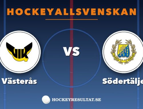 Så ser du Västerås–Södertälje i Hockeyallsvenskan – tv-kanal, tider och stream