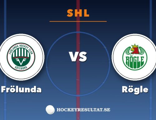 Så ser du Frölunda–Rögle i SHL – tv-kanal, tider och stream