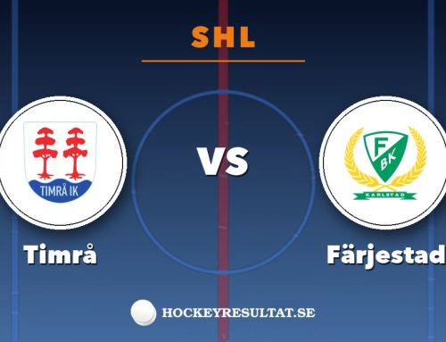 Så ser du Timrå–Färjestad i SHL – tv-kanal, tider och stream