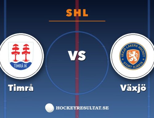 Så ser du Timrå–Växjö i SHL – tv-kanal, tider och stream